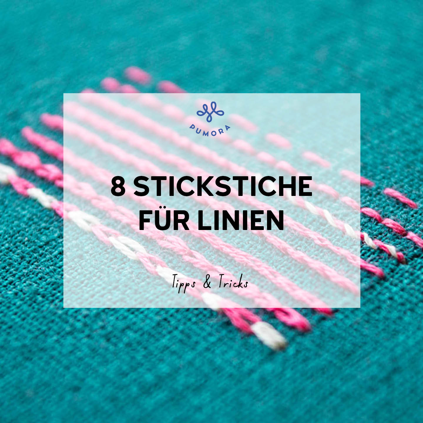 8 Stickstiche Fur Linien Pumora