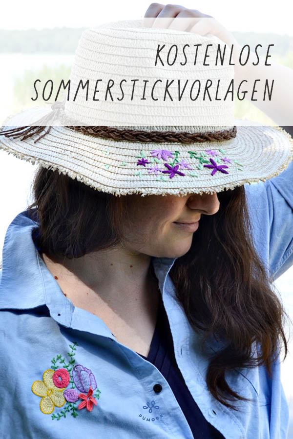 kostenlose Sommer Stickprojekte