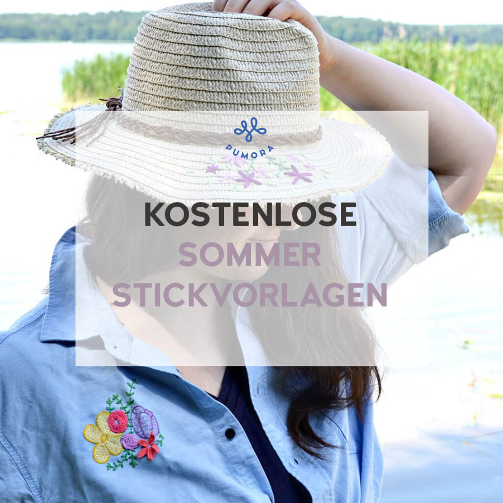 kostenlose Sommer Stickprojekte