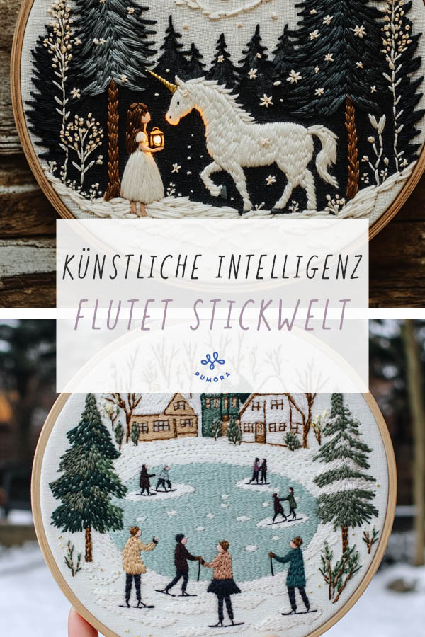 die künstliche Intelligenz flutet die Stickwelt