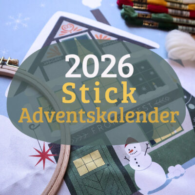 2026 Stick-Adventskalender - VORBESTELLUNG